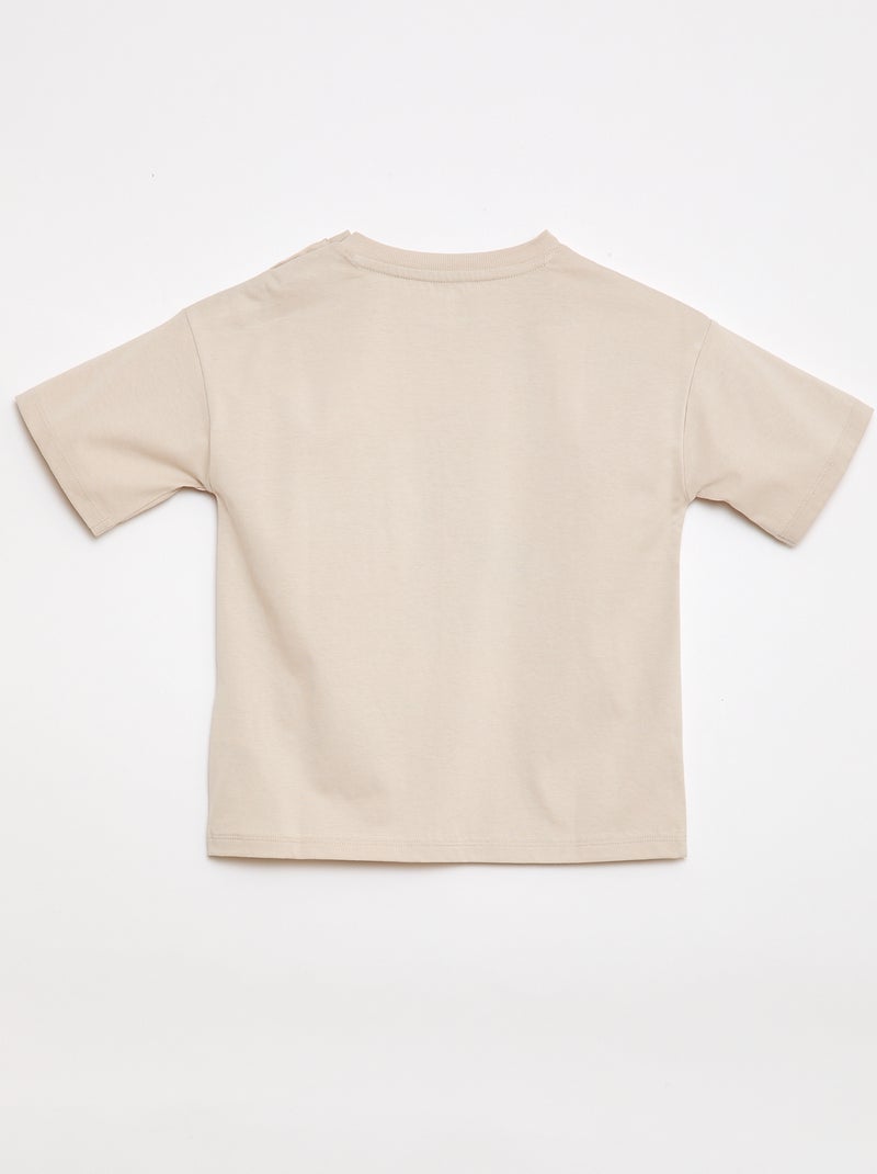 T-shirt stampata - Spider-Man - Marvel - Collezione facile da indossare Beige - Kiabi