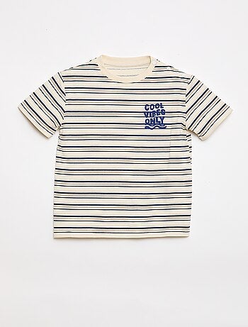 T-shirt stampata a maniche corte - Collezione facile da indossare