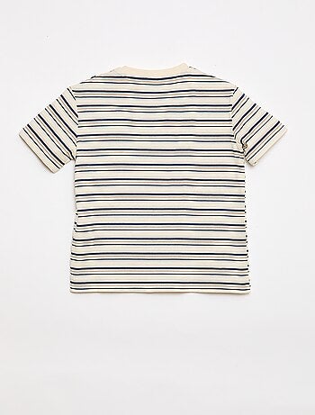 T-shirt stampata a maniche corte - Collezione facile da indossare