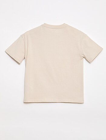 T-shirt stampata a maniche corte - Collezione facile da indossare