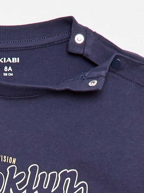 T-shirt stampata a maniche corte - Collezione facile da indossare - Kiabi