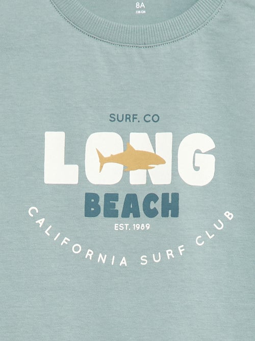 T-shirt stampata a maniche corte - Collezione facile da indossare - Kiabi