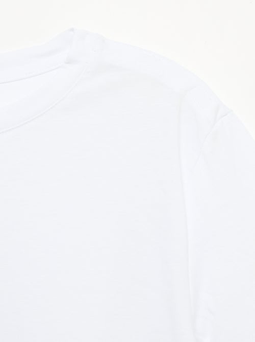 T-shirt stampata a maniche corte - Facile da indossare - Kiabi