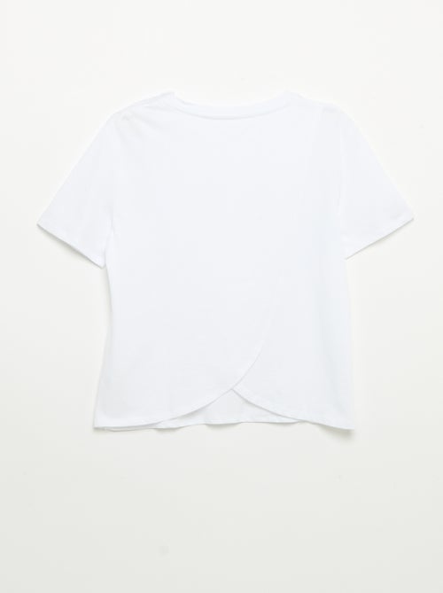 T-shirt stampata a maniche corte - Facile da indossare - Kiabi