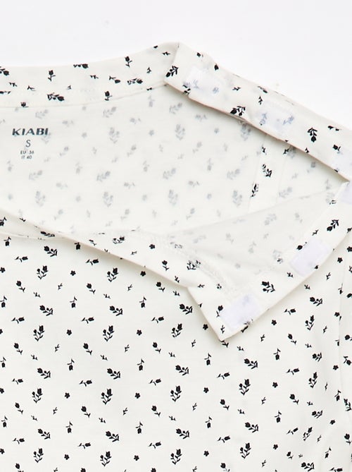 T-shirt stampata a maniche corte - Facile da indossare - Kiabi