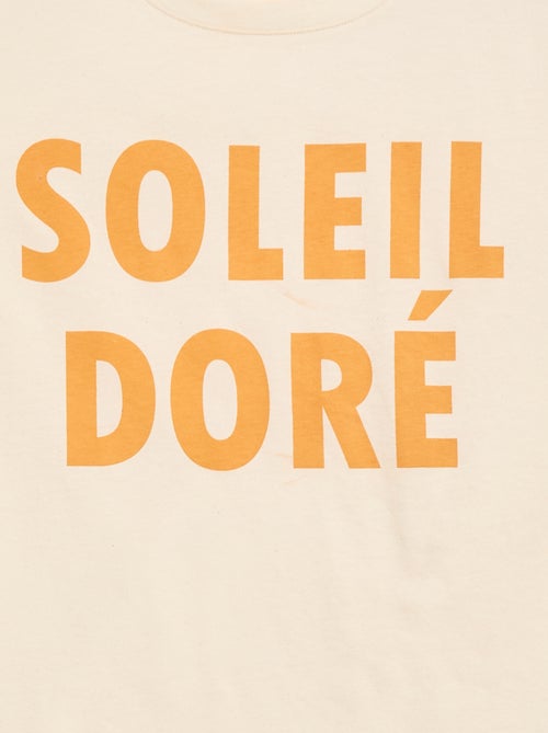 T-shirt stampata a maniche corte - Facile da indossare - Kiabi