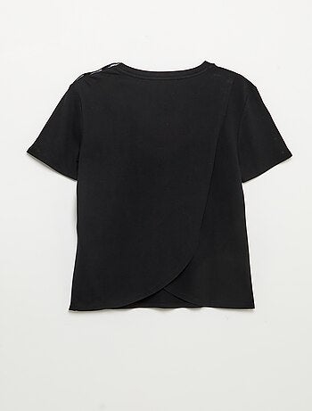 T-shirt stampata a maniche corte - Facile da indossare