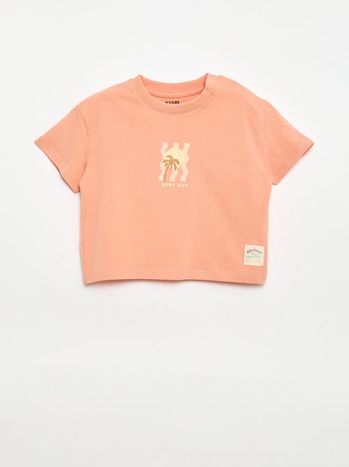 T-shirt stampata a maniche corte - Kiabi