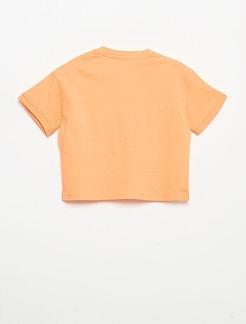 T-shirt stampata a maniche corte