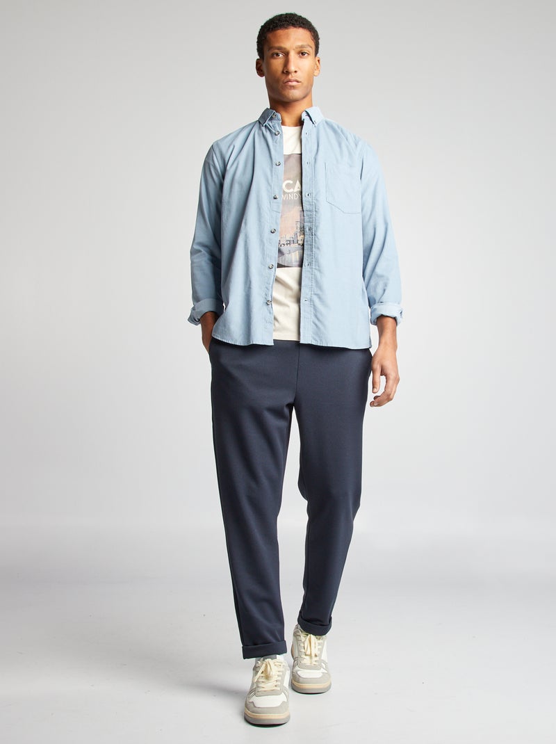 T-shirt stampata a maniche corte BEIGE - Kiabi