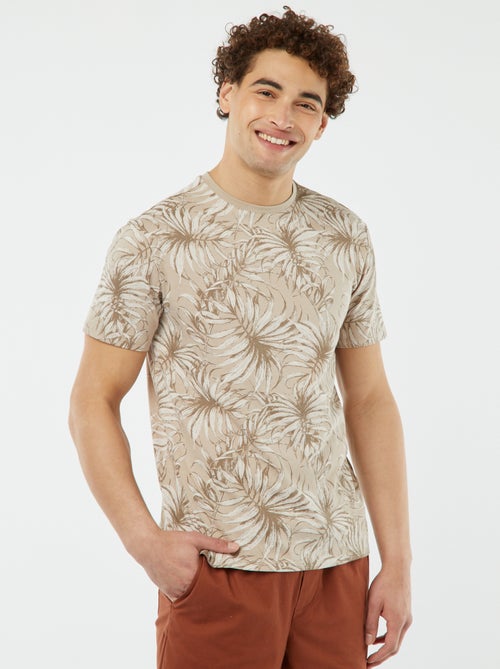 T-shirt stampata a maniche corte - Kiabi