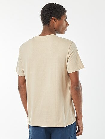 T-shirt stampata a maniche corte