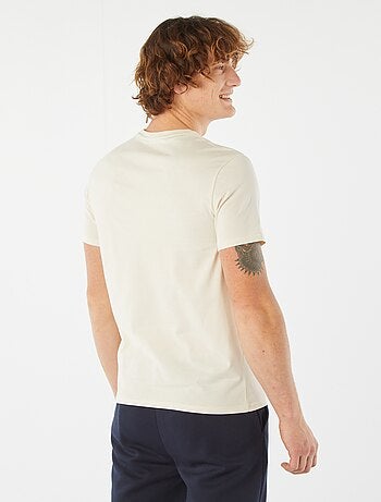 T-shirt stampata a maniche corte