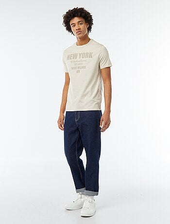 T-shirt stampata a maniche corte