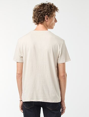 T-shirt stampata a maniche corte