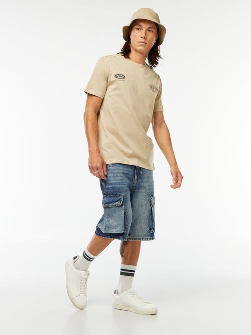 T-shirt stampata a maniche corte - Kiabi
