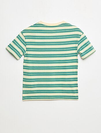 T-shirt stampata a maniche corte