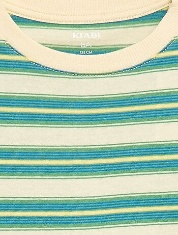 T-shirt stampata a maniche corte