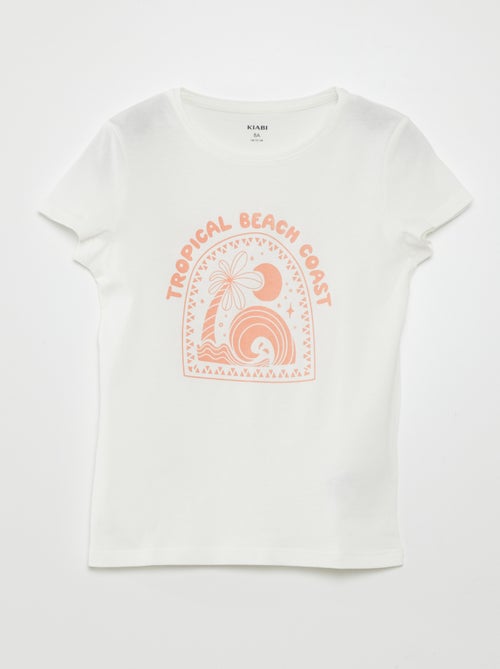 T-shirt stampata a maniche corte - Kiabi