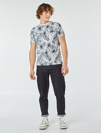 T-shirt stampata a maniche corte