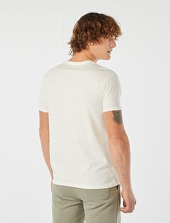 T-shirt stampata a maniche corte