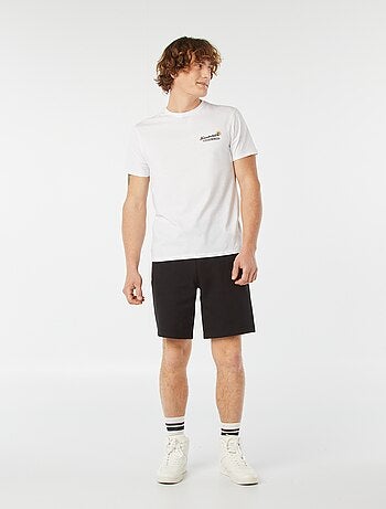 T-shirt stampata a maniche corte