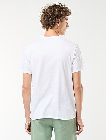 T-shirt stampata a maniche corte