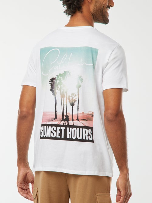 T-shirt stampata a maniche corte - Kiabi