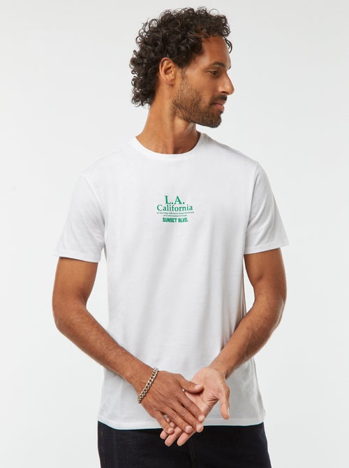 T-shirt stampata a maniche corte - Kiabi