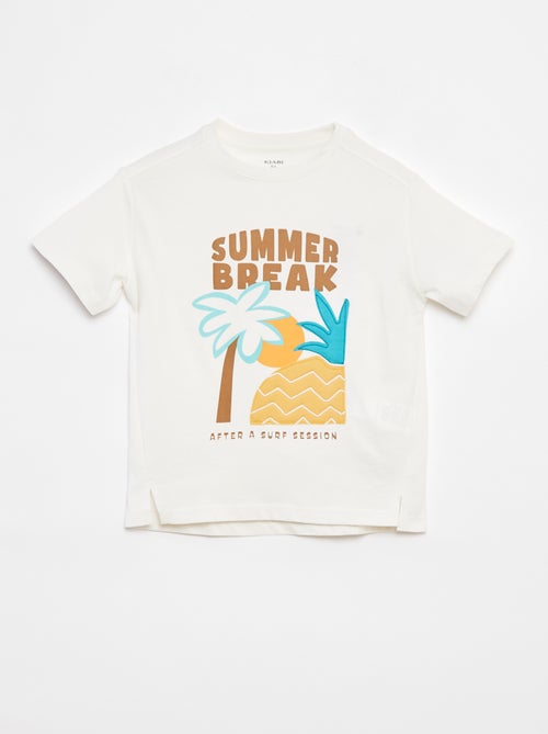 T-shirt stampata a maniche corte - Kiabi