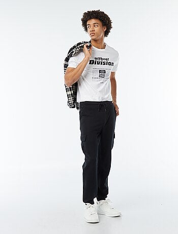 T-shirt stampata a maniche corte