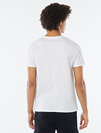 T-shirt stampata a maniche corte