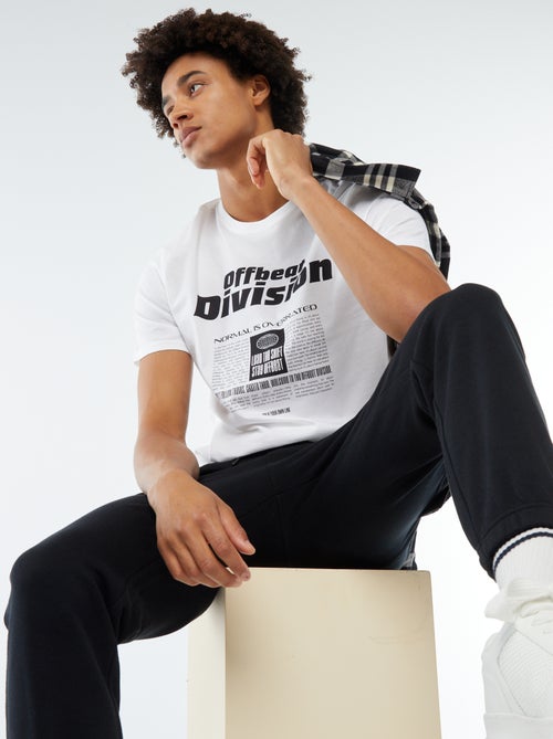 T-shirt stampata a maniche corte - Kiabi