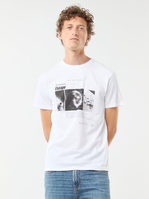 T-shirt stampata a maniche corte - Kiabi