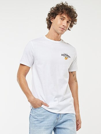 T-shirt stampata a maniche corte