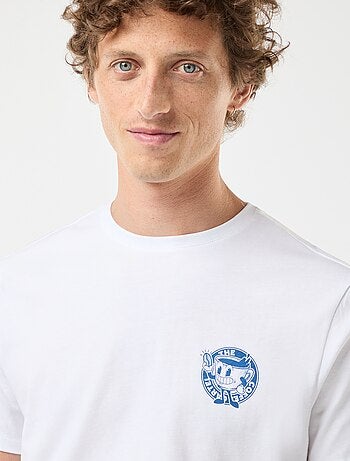 T-shirt stampata a maniche corte