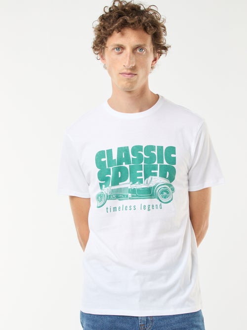 T-shirt stampata a maniche corte - Kiabi