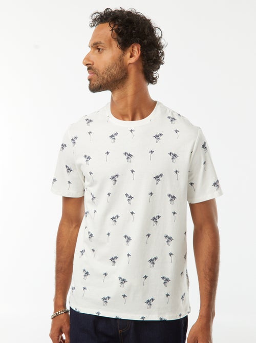 T-shirt stampata a maniche corte - Kiabi