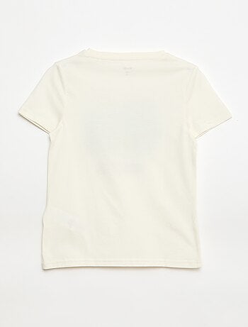 T-shirt stampata a maniche corte