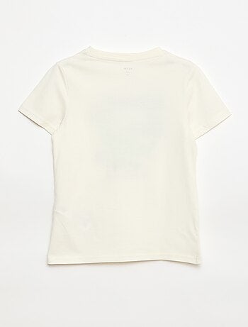 T-shirt stampata a maniche corte