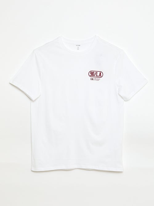 T-shirt stampata a maniche corte - Kiabi