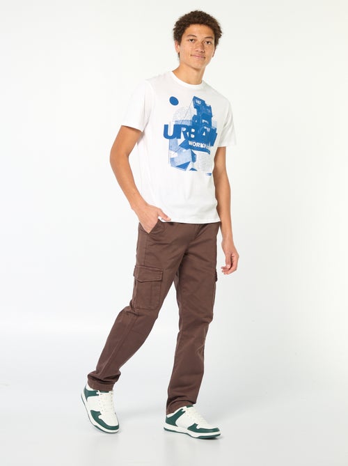 T-shirt stampata a maniche corte - Kiabi