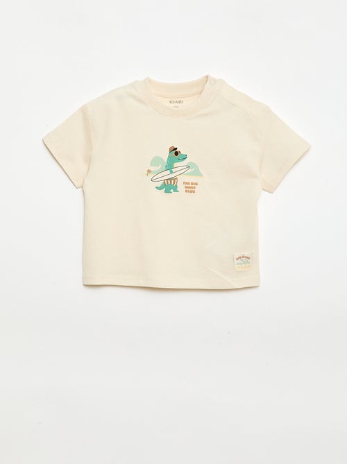 T-shirt stampata a maniche corte - Kiabi