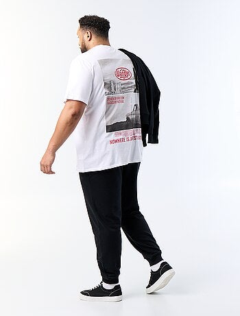 T-shirt stampata a maniche corte