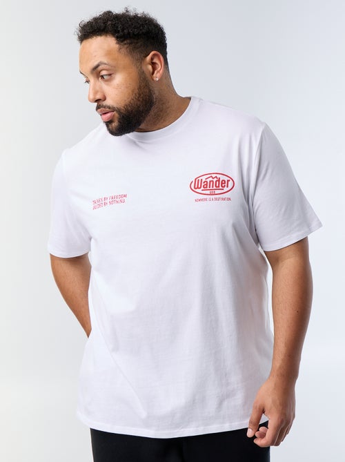 T-shirt stampata a maniche corte - Kiabi