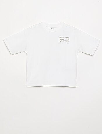 T-shirt stampata a maniche corte