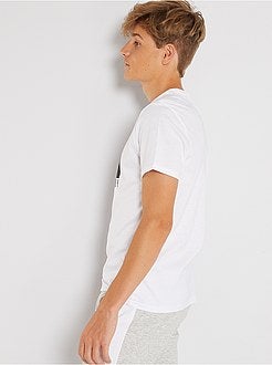 Ragazzo 10-18 anni - T-shirt stampata a maniche corte - Kiabi