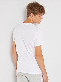 Ragazzo 10-18 anni - T-shirt stampata a maniche corte - Kiabi