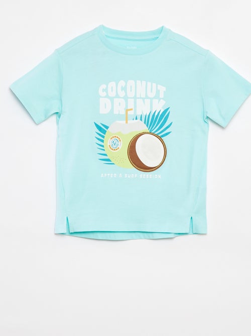 T-shirt stampata a maniche corte - Kiabi