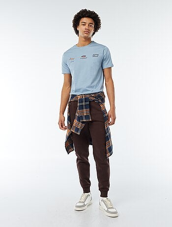 T-shirt stampata a maniche corte